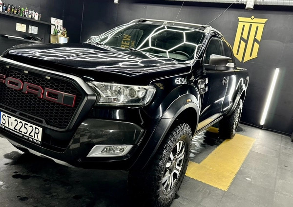 Ford Ranger cena 99999 przebieg: 155000, rok produkcji 2016 z Gliwice małe 121